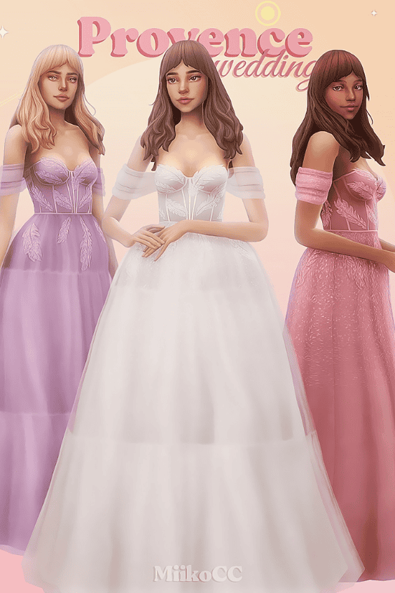 Sims 4 Wedding CC
