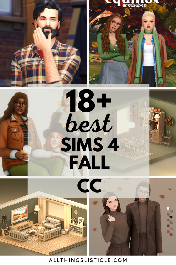 Sims 4 Fall CC