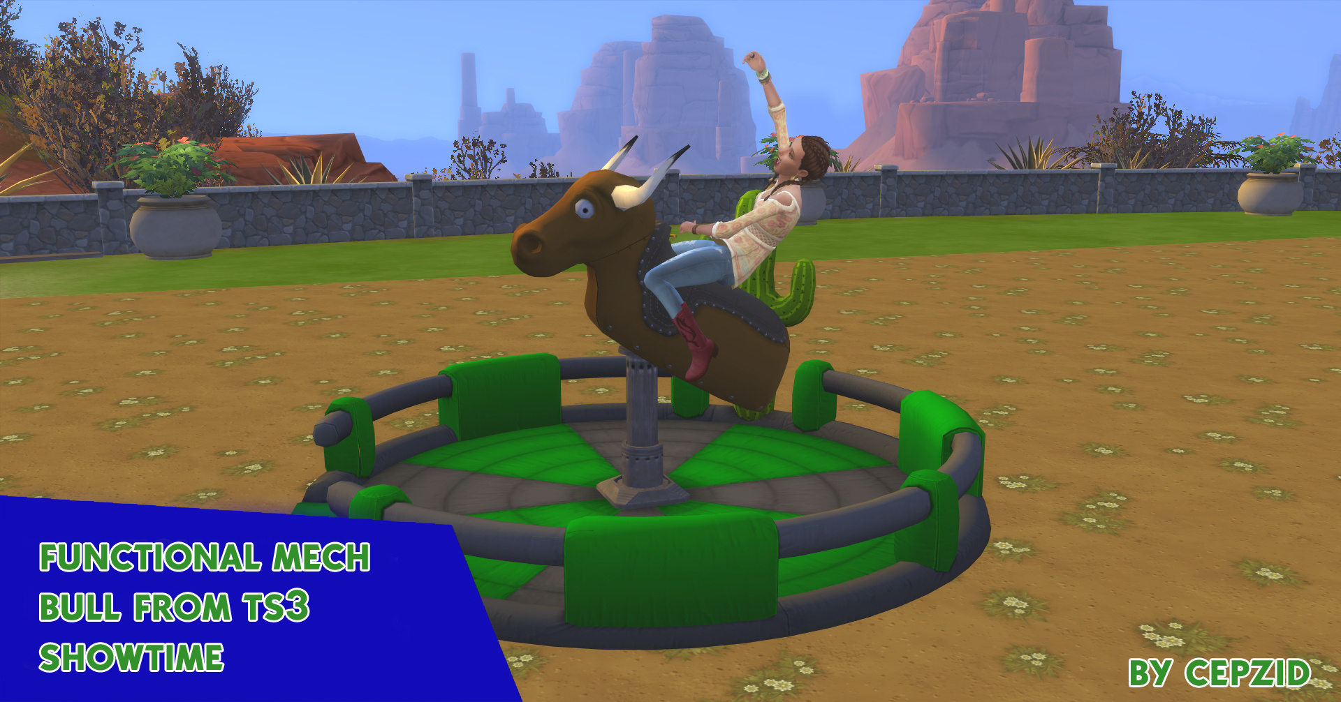 Sims 4 Functional MechBull