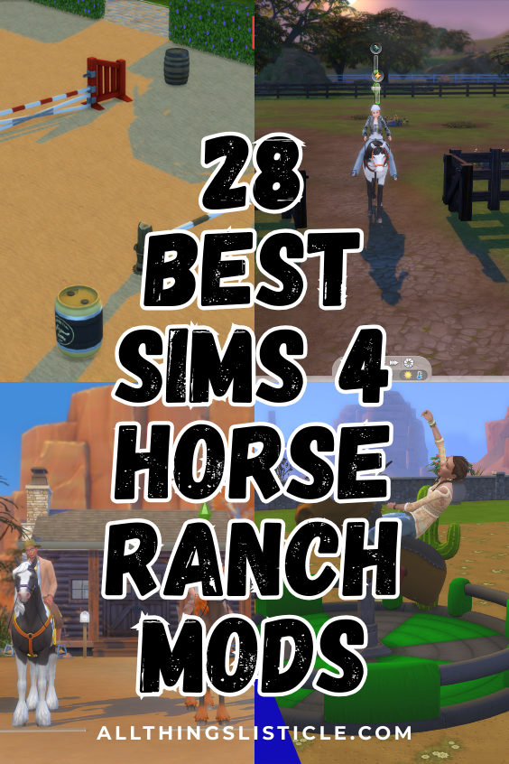Sims 4 Horse Ranch Mods