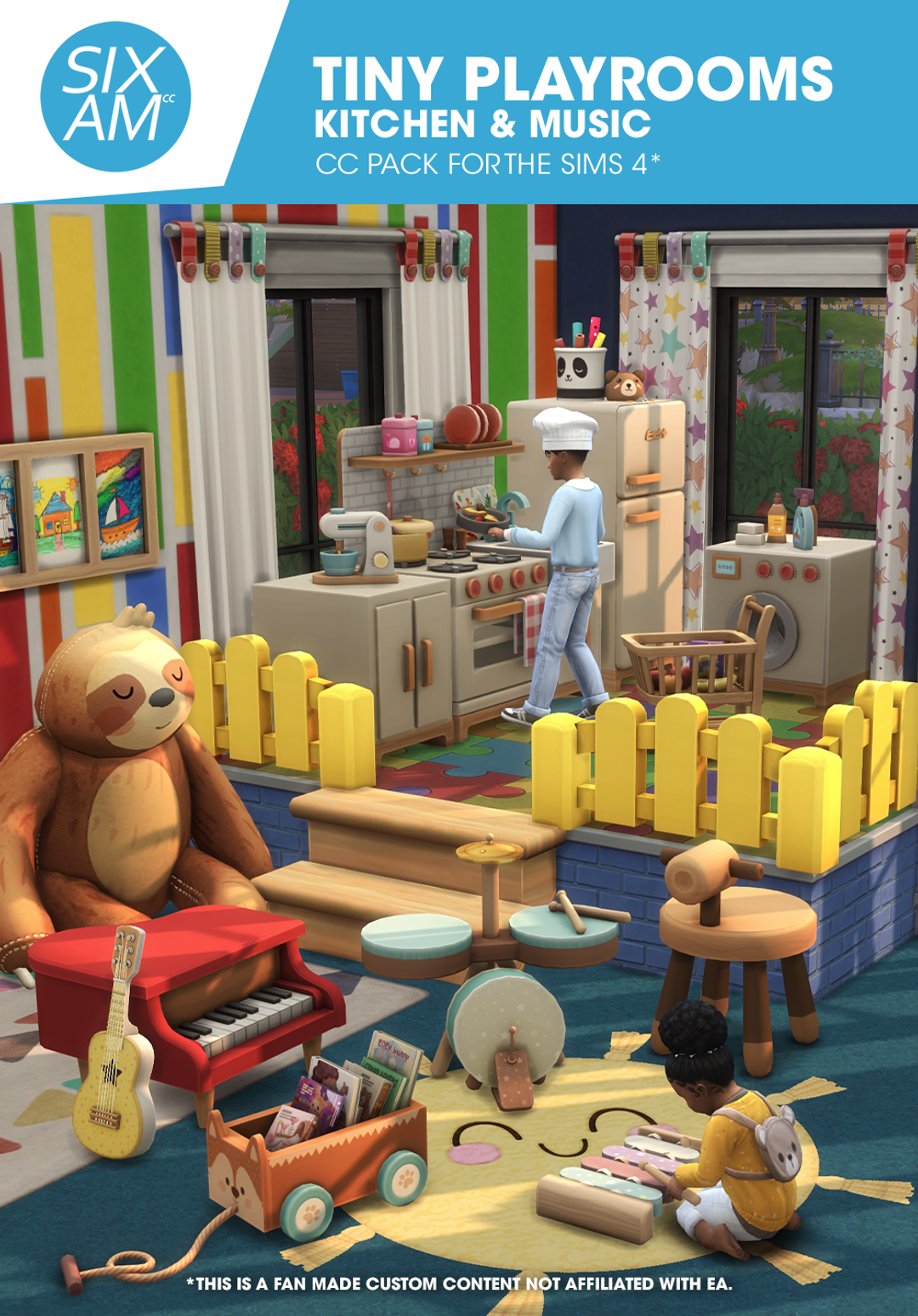 Tiny Playrooms: Kitchen and Music