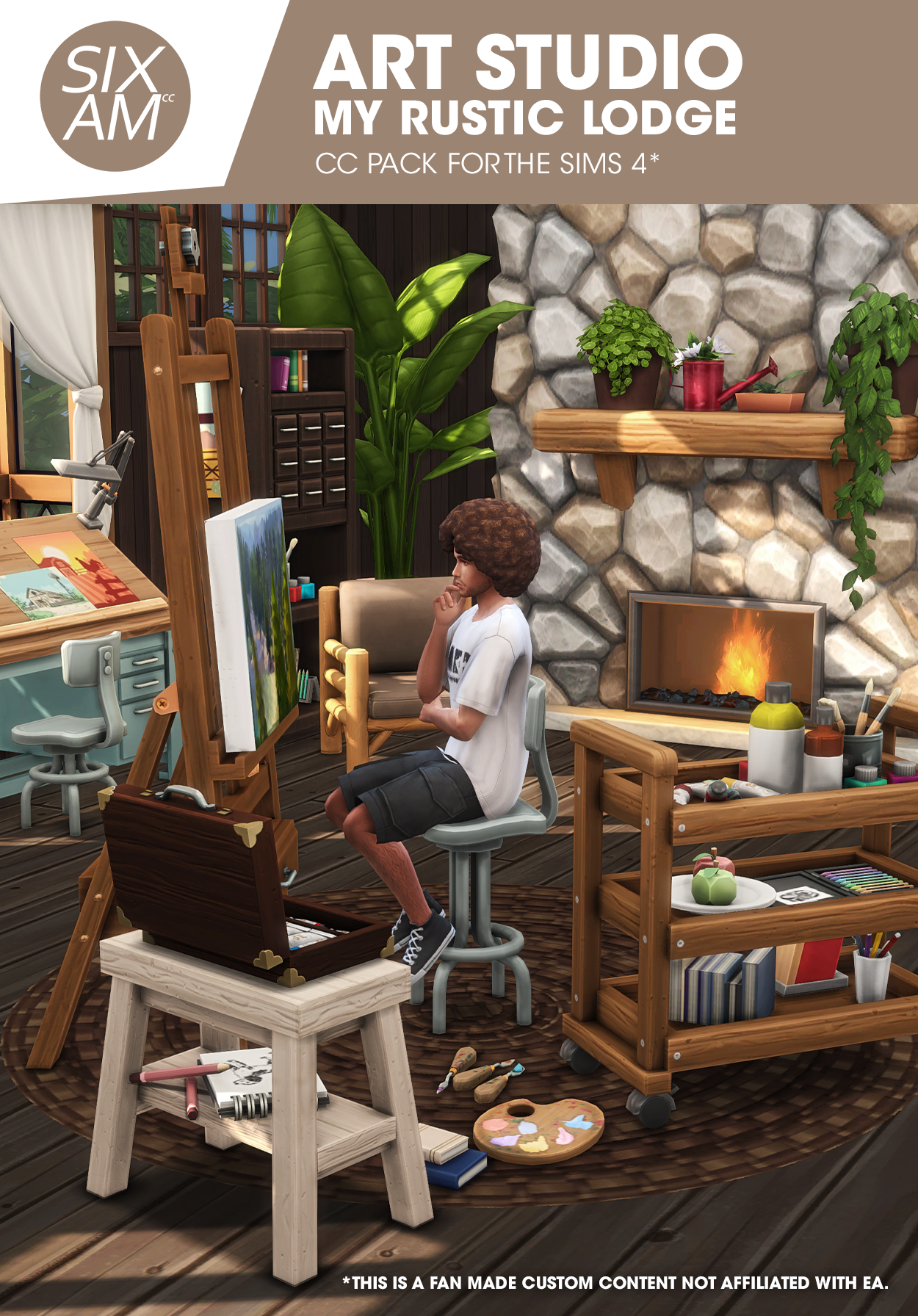 Art Studio My Rustic Lodge