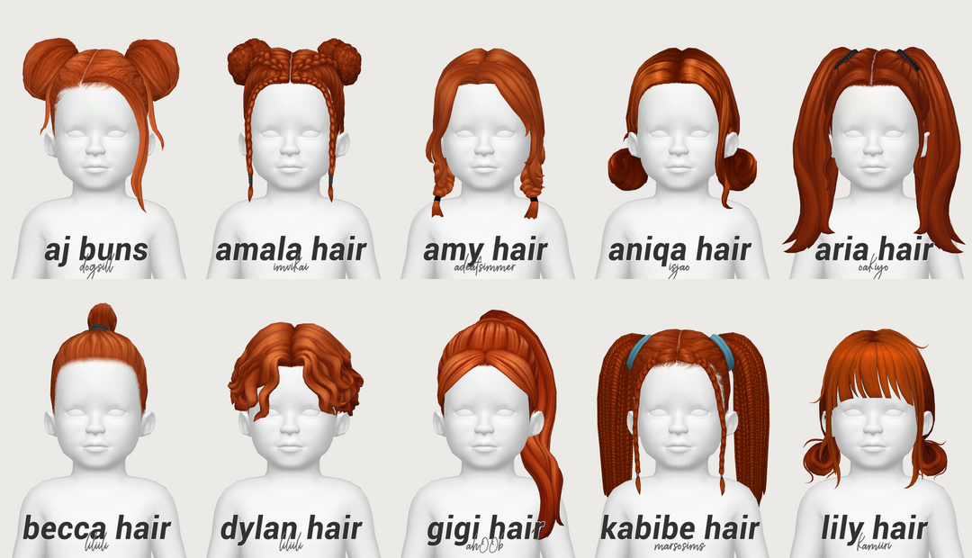 Toddler Hair Conversions pt.1
