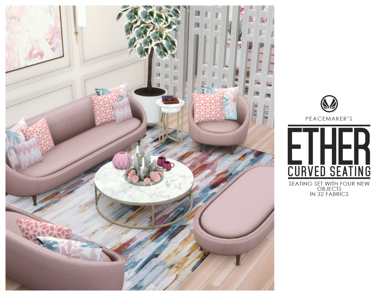 Ether Curved Seating