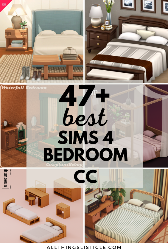 Sims 4 Bedroom CC