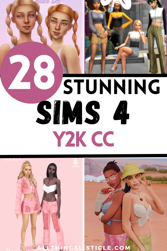 Sims 4 y2k cc