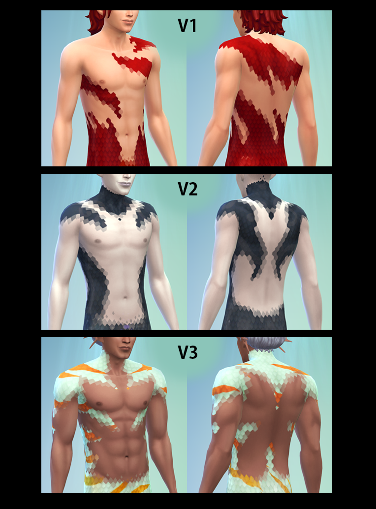 Male Mermaid Top