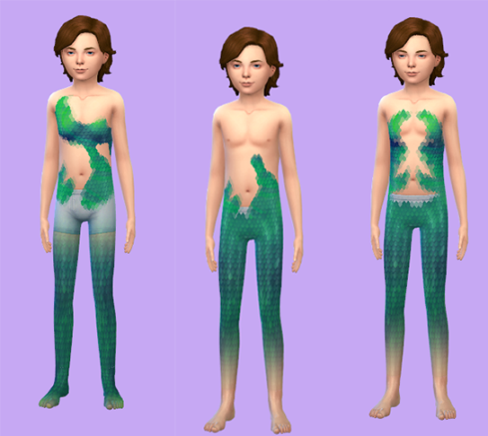 Mermaid Scales Toddler and Kids
