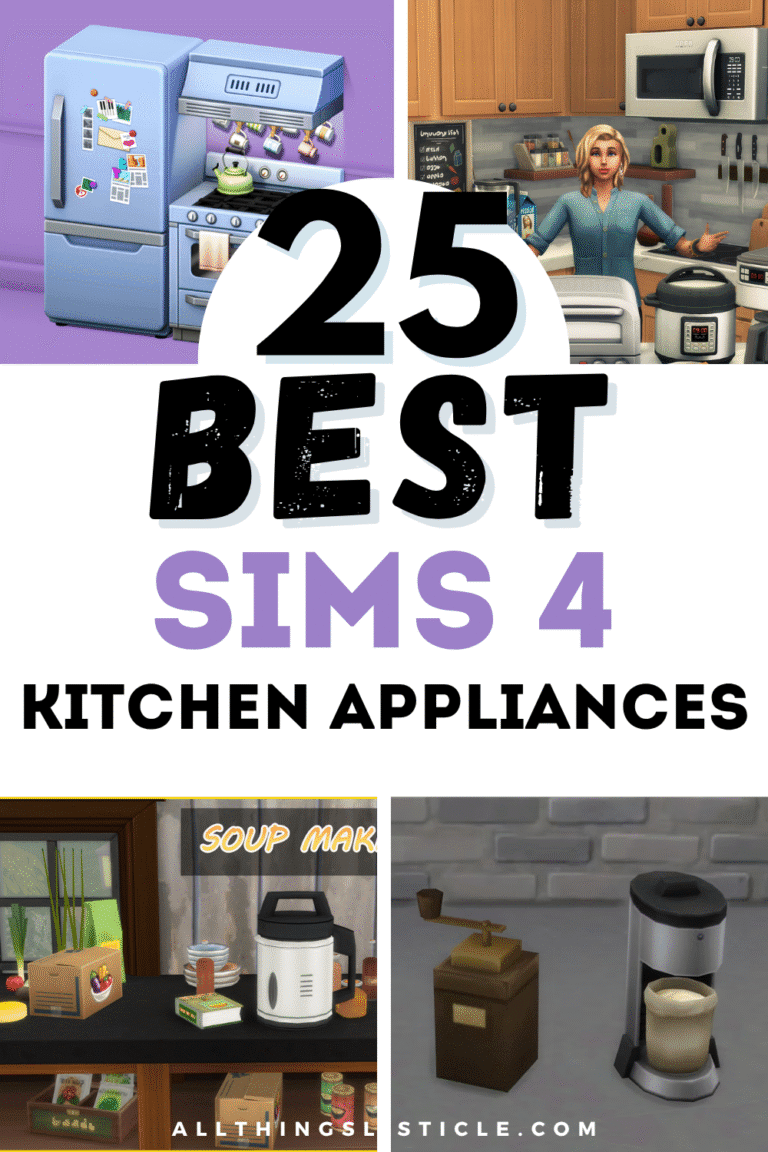 Sims 4 Kitchen Appliances
