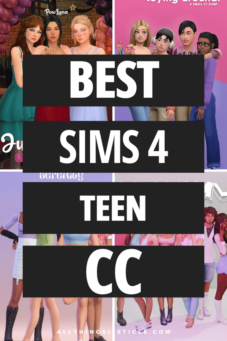 Sims 4 Teen CC