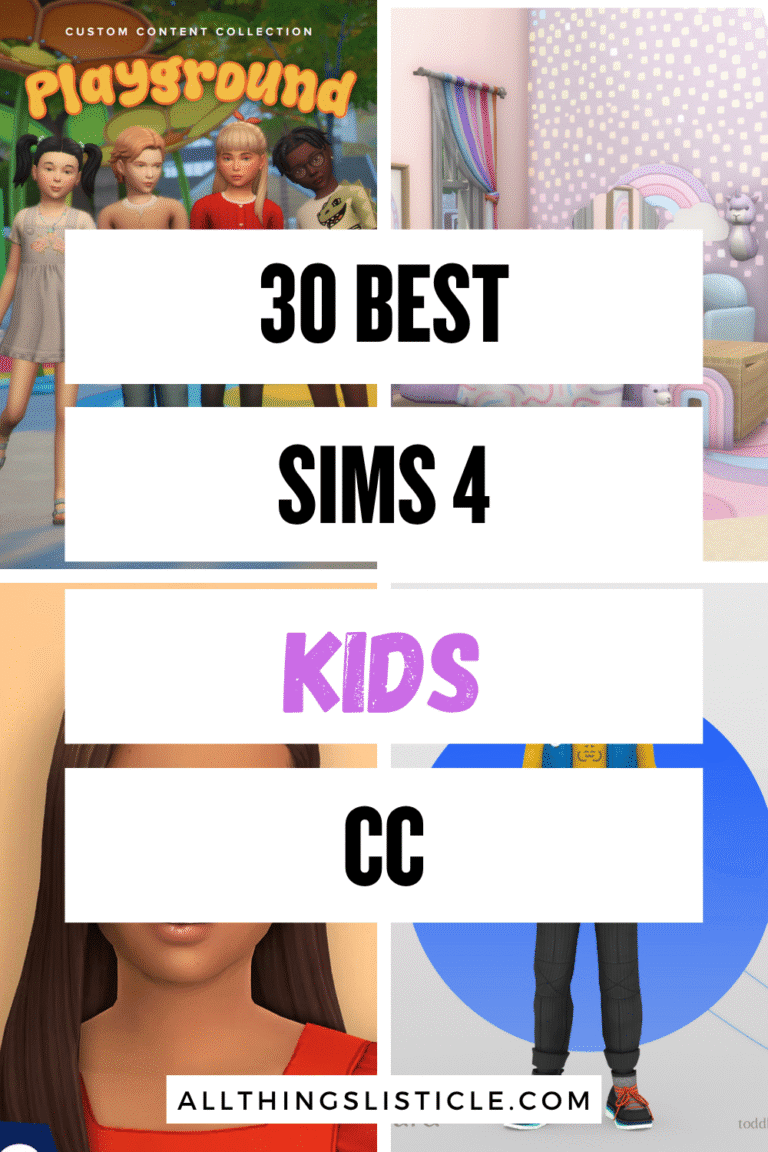 Sims 4 kids CC