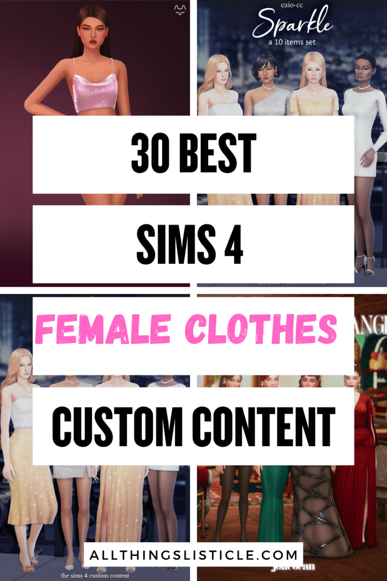 sims 4 female clothes cc